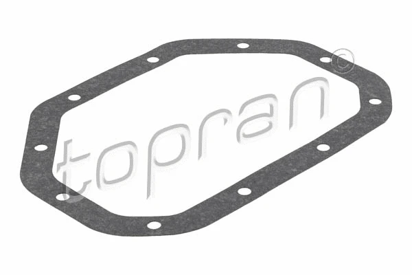 206 470 TOPRAN Уплотнение, крышка коробки дифференциала (фото 1)
