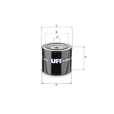 29.002.00 UFI Фильтр охлаждающей жидкости (фото 1)