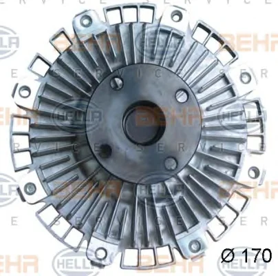 8MV 376 734-271 BEHR/HELLA/PAGID Вентилятор охлаждения радиатора (двигателя) (фото 1)