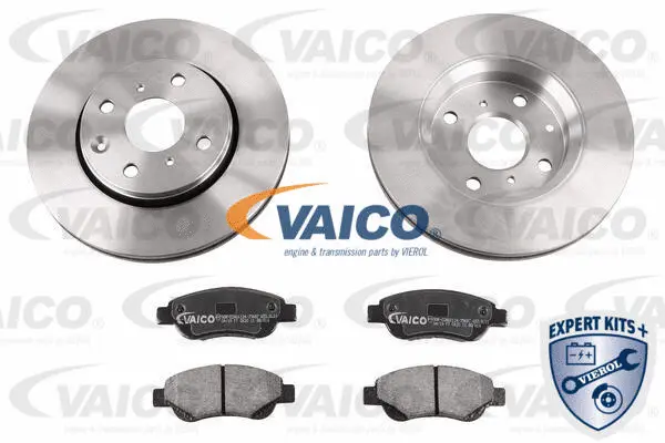 V42-0872 VAICO Комплект тормозов, дисковый тормозной механизм (фото 1)