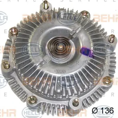 8MV 376 758-601 BEHR/HELLA/PAGID Вентилятор охлаждения радиатора (двигателя) (фото 1)