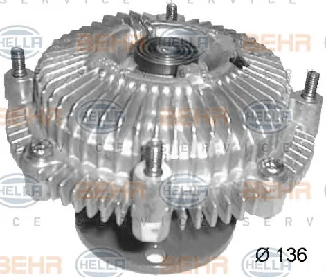 8MV 376 758-661 BEHR/HELLA/PAGID Вентилятор охлаждения радиатора (двигателя) (фото 1)
