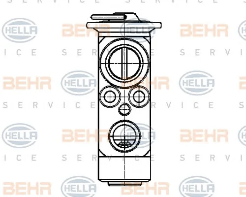 8UW 351 239-401 BEHR/HELLA/PAGID Расширительный клапан кондиционера (фото 1)