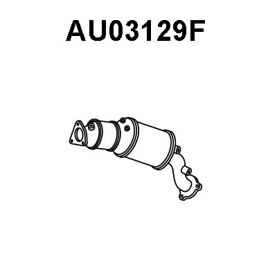 AU03129F VENEPORTE Сажевый / частичный фильтр, система выхлопа ОГ (фото 1)