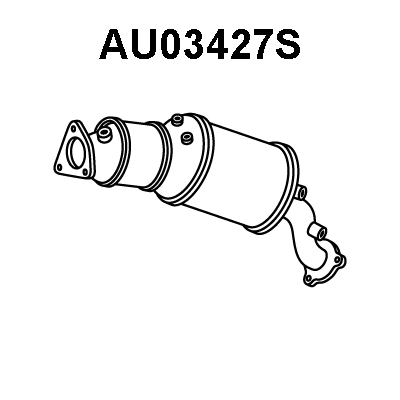 AU03427S VENEPORTE Сажевый / частичный фильтр, система выхлопа ОГ (фото 1)