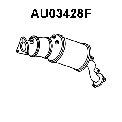 AU03428F VENEPORTE Сажевый / частичный фильтр, система выхлопа ОГ (фото 1)