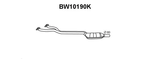 BW10190K VENEPORTE Катализатор (фото 1)