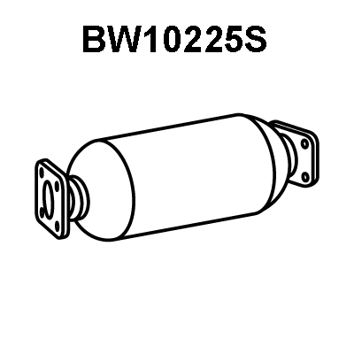 BW10225S VENEPORTE Сажевый / частичный фильтр, система выхлопа ОГ (фото 1)