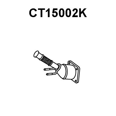 CT15002K VENEPORTE Катализатор (фото 1)