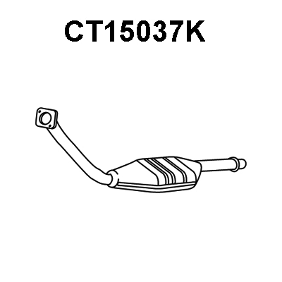 CT15037K VENEPORTE Катализатор (фото 1)