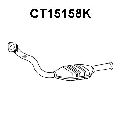 CT15158K VENEPORTE Катализатор (фото 1)