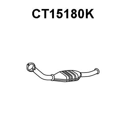 CT15180K VENEPORTE Катализатор (фото 1)
