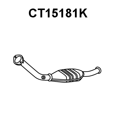 CT15181K VENEPORTE Катализатор (фото 1)