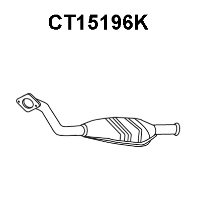 CT15196K VENEPORTE Катализатор (фото 1)