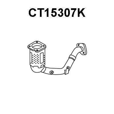 CT15307K VENEPORTE Катализатор (фото 1)