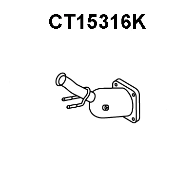 CT15316K VENEPORTE Катализатор (фото 1)