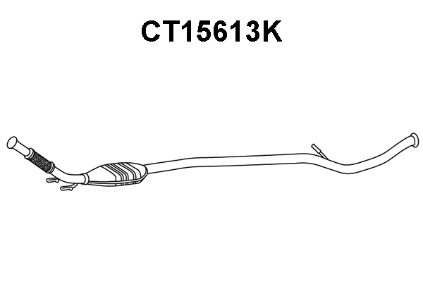 CT15613K VENEPORTE Катализатор (фото 1)