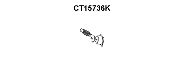 CT15736K VENEPORTE Катализатор (фото 1)