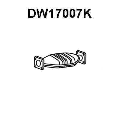 DW17007K VENEPORTE Катализатор (фото 1)