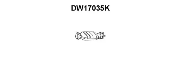 DW17035K VENEPORTE Катализатор (фото 1)
