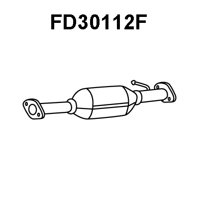 FD30112F VENEPORTE Сажевый / частичный фильтр, система выхлопа ОГ (фото 1)