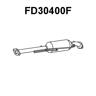 FD30400F VENEPORTE Сажевый / частичный фильтр, система выхлопа ОГ (фото 1)