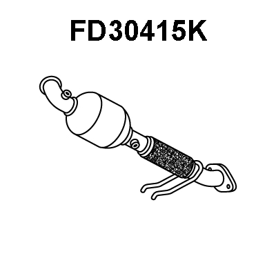 FD30415K VENEPORTE Катализатор (фото 1)