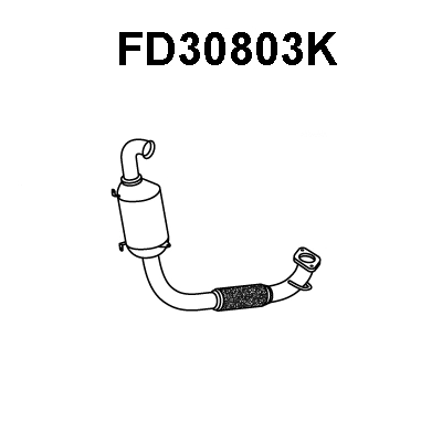 FD30803K VENEPORTE Катализатор (фото 1)