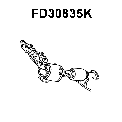 FD30835K VENEPORTE Катализатор коллектора (фото 1)