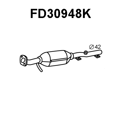 FD30948K VENEPORTE Катализатор (фото 1)