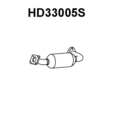 HD33005S VENEPORTE Сажевый / частичный фильтр, система выхлопа ОГ (фото 1)