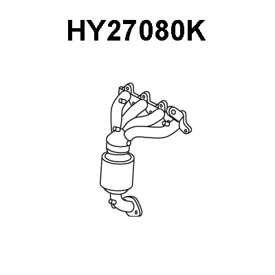 HY27080K VENEPORTE Катализатор коллектора (фото 1)
