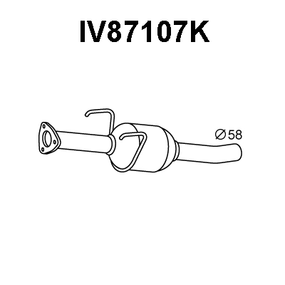 IV87107K VENEPORTE Катализатор (фото 1)