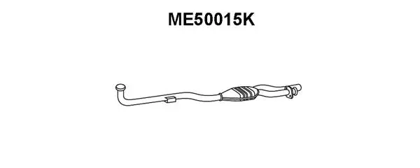 ME50015K VENEPORTE Катализатор (фото 1)