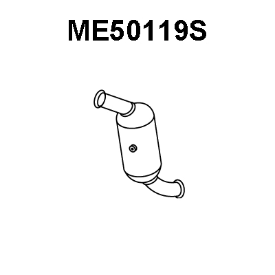 ME50119S VENEPORTE Сажевый / частичный фильтр, система выхлопа ОГ (фото 1)