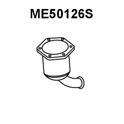 ME50126S VENEPORTE Сажевый / частичный фильтр, система выхлопа ОГ (фото 1)