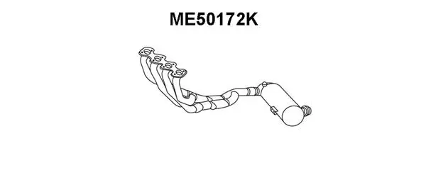 ME50172K VENEPORTE Катализатор коллектора (фото 1)