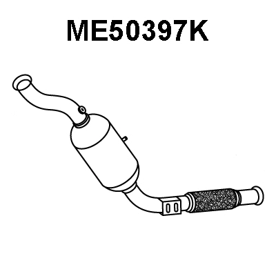 ME50397K VENEPORTE Катализатор (фото 1)