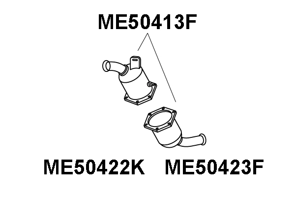 ME50413F VENEPORTE Сажевый / частичный фильтр, система выхлопа ОГ (фото 1)