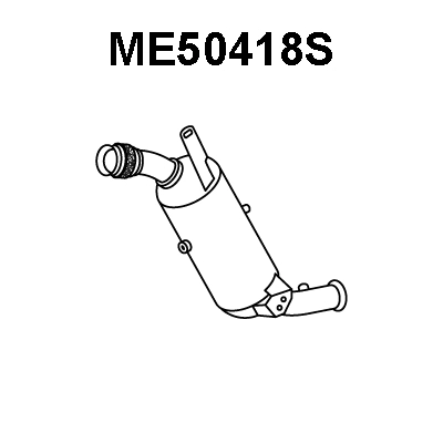ME50418S VENEPORTE Сажевый / частичный фильтр, система выхлопа ОГ (фото 1)