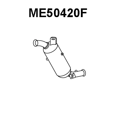 ME50420F VENEPORTE Сажевый / частичный фильтр, система выхлопа ОГ (фото 1)