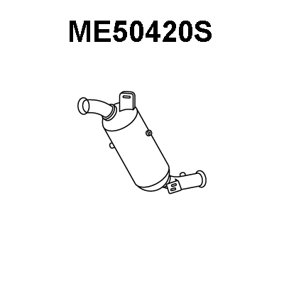 ME50420S VENEPORTE Сажевый / частичный фильтр, система выхлопа ОГ (фото 1)
