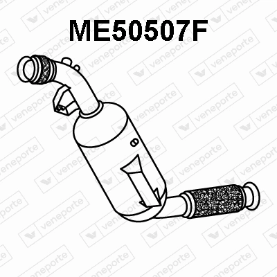 ME50507F VENEPORTE Сажевый / частичный фильтр, система выхлопа ОГ (фото 1)