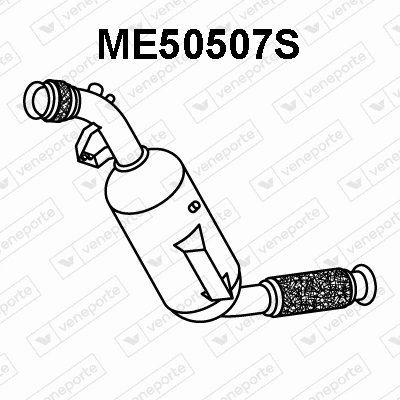 ME50507S VENEPORTE Сажевый / частичный фильтр, система выхлопа ОГ (фото 1)