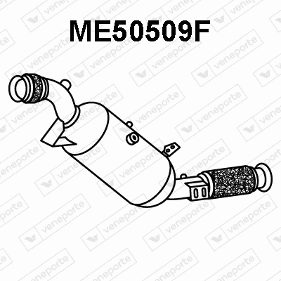 ME50509F VENEPORTE Сажевый / частичный фильтр, система выхлопа ОГ (фото 1)
