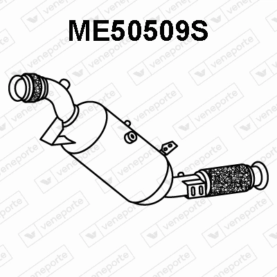 ME50509S VENEPORTE Сажевый / частичный фильтр, система выхлопа ОГ (фото 1)