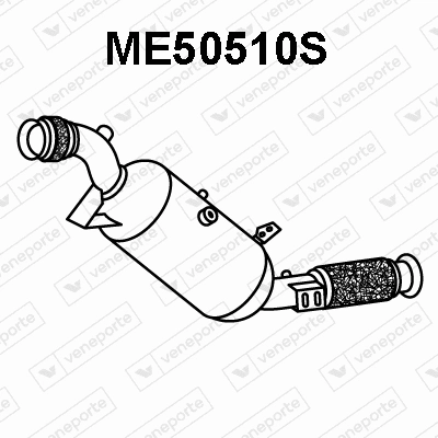 ME50510S VENEPORTE Сажевый / частичный фильтр, система выхлопа ОГ (фото 1)