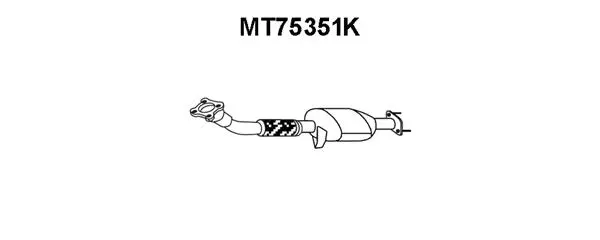 MT75351K VENEPORTE Катализатор (фото 1)