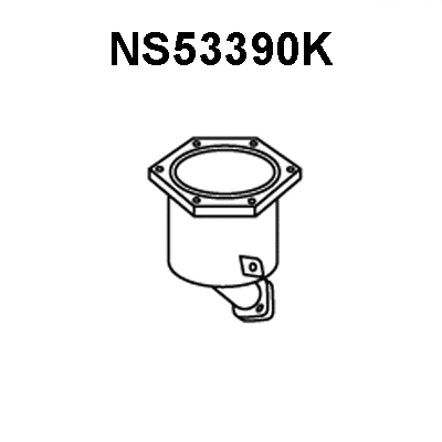 NS53390K VENEPORTE Катализатор (фото 1)