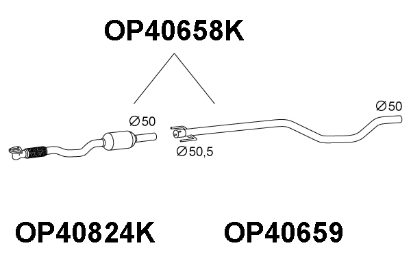 OP40658K VENEPORTE Катализатор (фото 1)